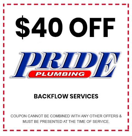 Backflow services coupon