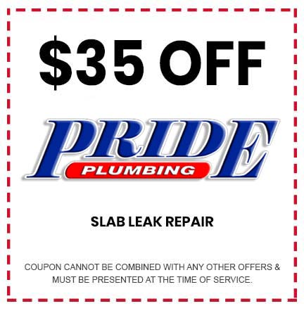 slab leak repair coupon