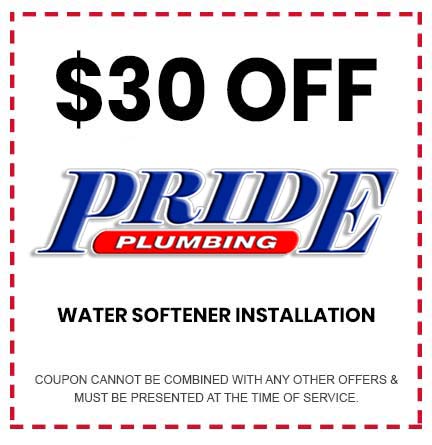 Water softener installation discount